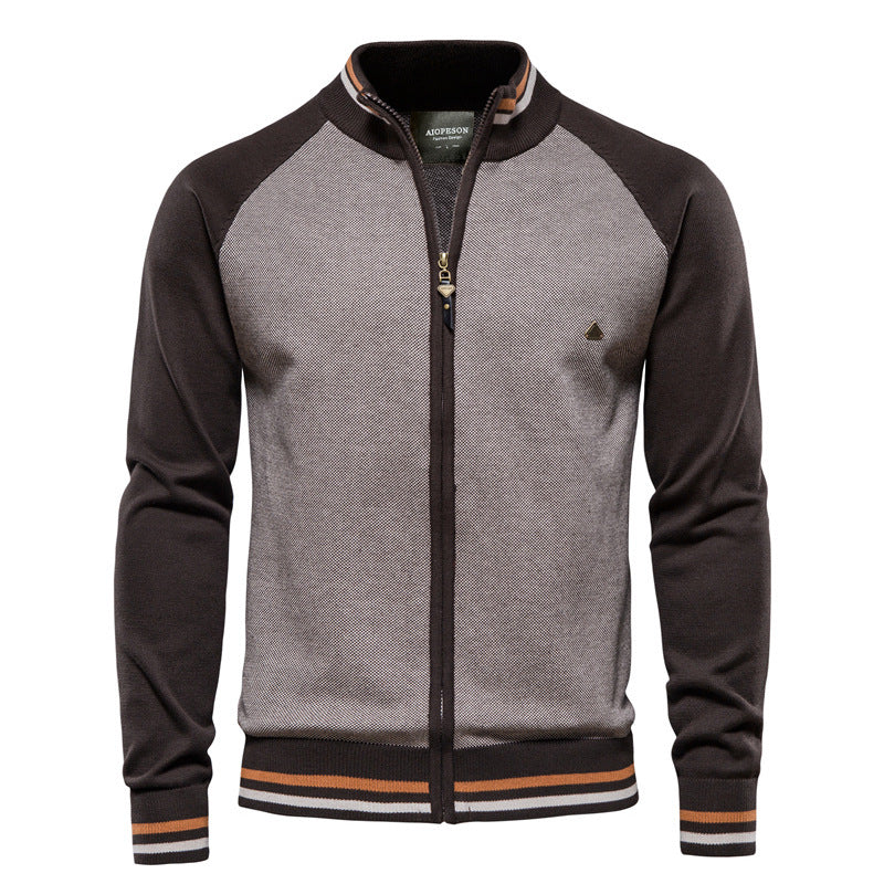 VALENTINI™ | Giacca in maglia con cerniera