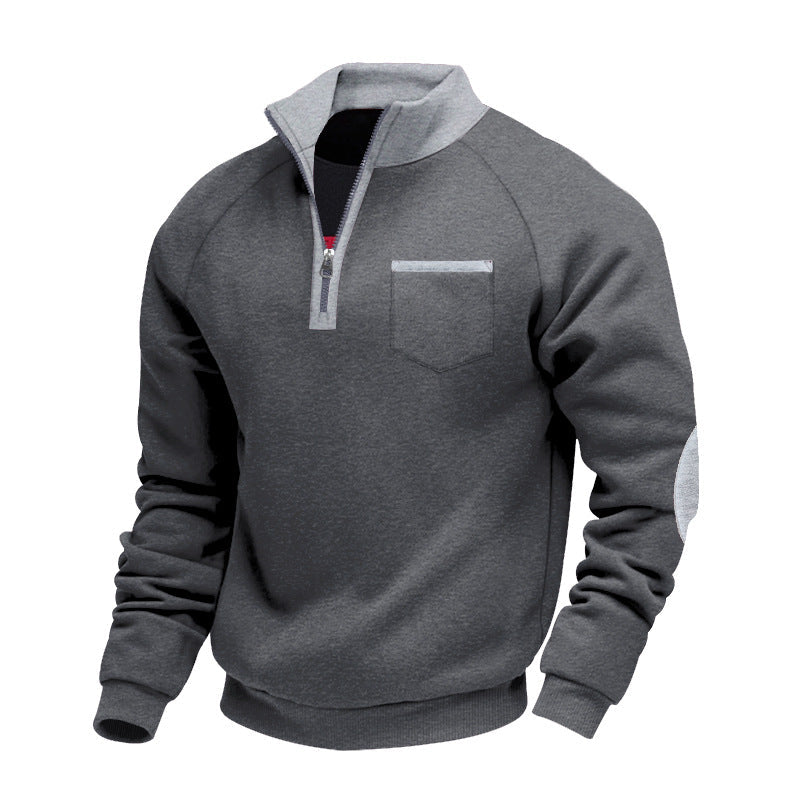 VALENTINI™ | Felpa con mezza zip