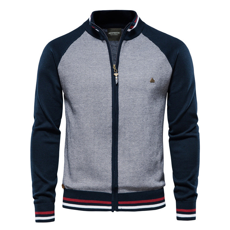 VALENTINI™ | Giacca in maglia con cerniera