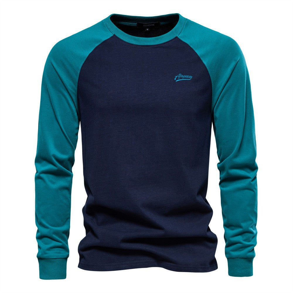 VALENTINI™ | Maglia in cotone con maniche raglan lunghe