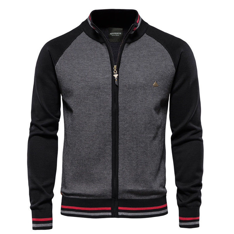 VALENTINI™ | Giacca in maglia con cerniera
