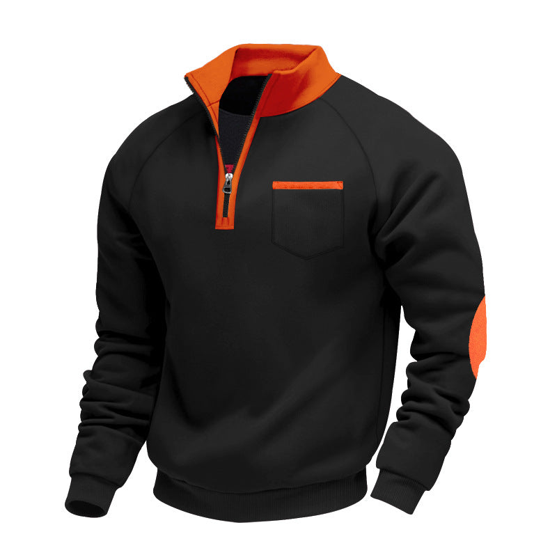 VALENTINI™ | Felpa con mezza zip