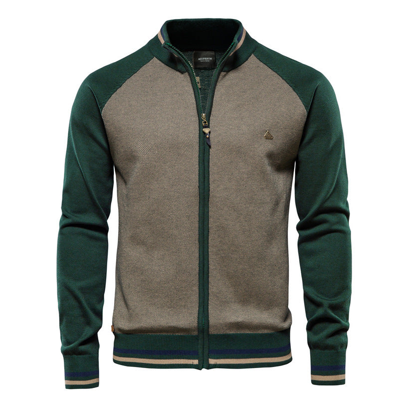 VALENTINI™ | Giacca in maglia con cerniera