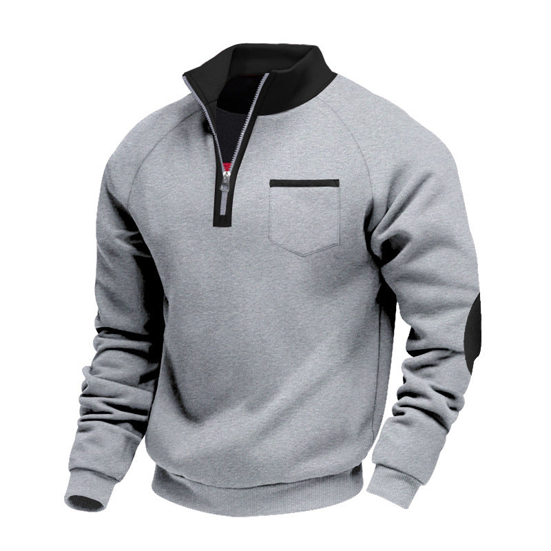 VALENTINI™ | Felpa con mezza zip