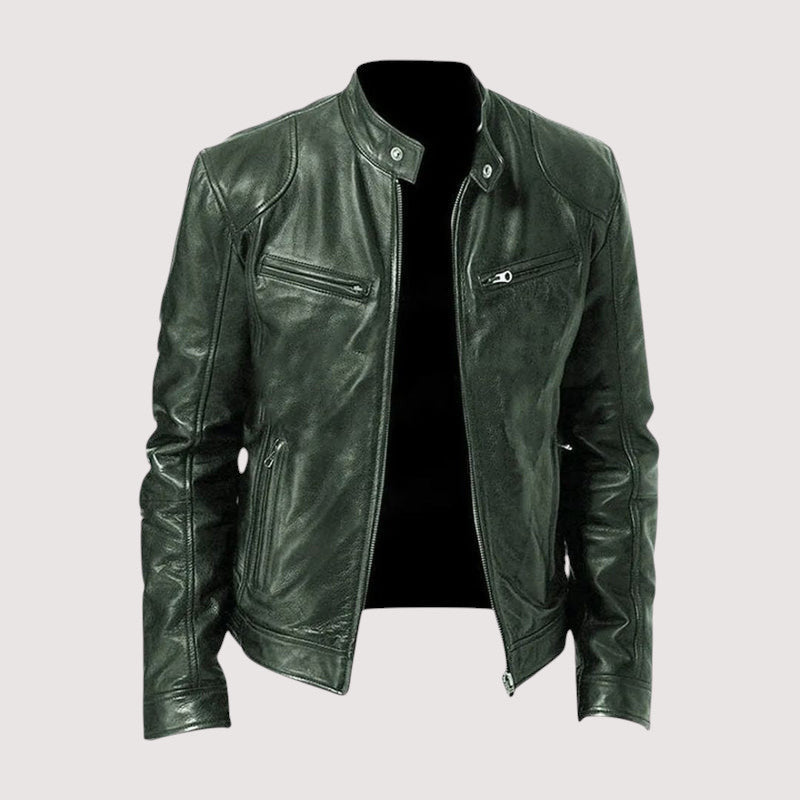 VALENTINI™ | Giacca in pelle da uomo