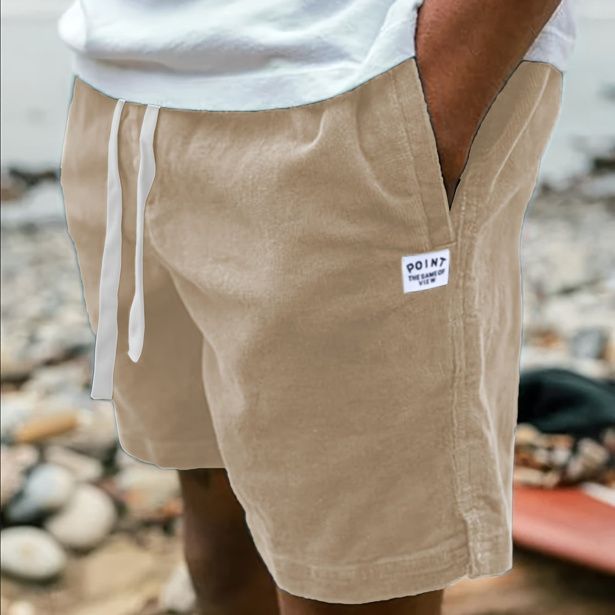 VALENTINI™ | Pantaloncini a costine con cordino