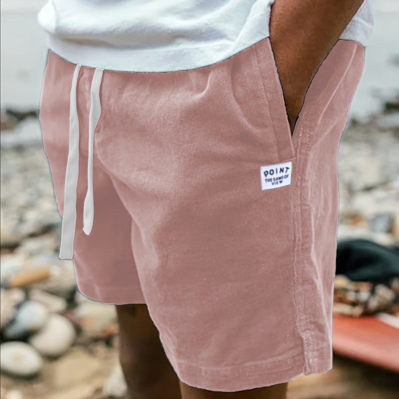 VALENTINI™ | Pantaloncini a costine con cordino