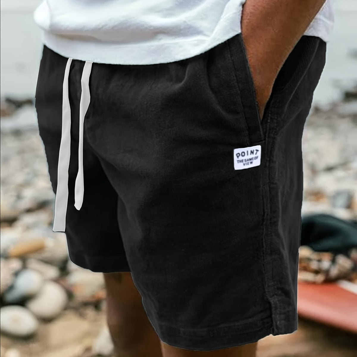 VALENTINI™ | Pantaloncini a costine con cordino