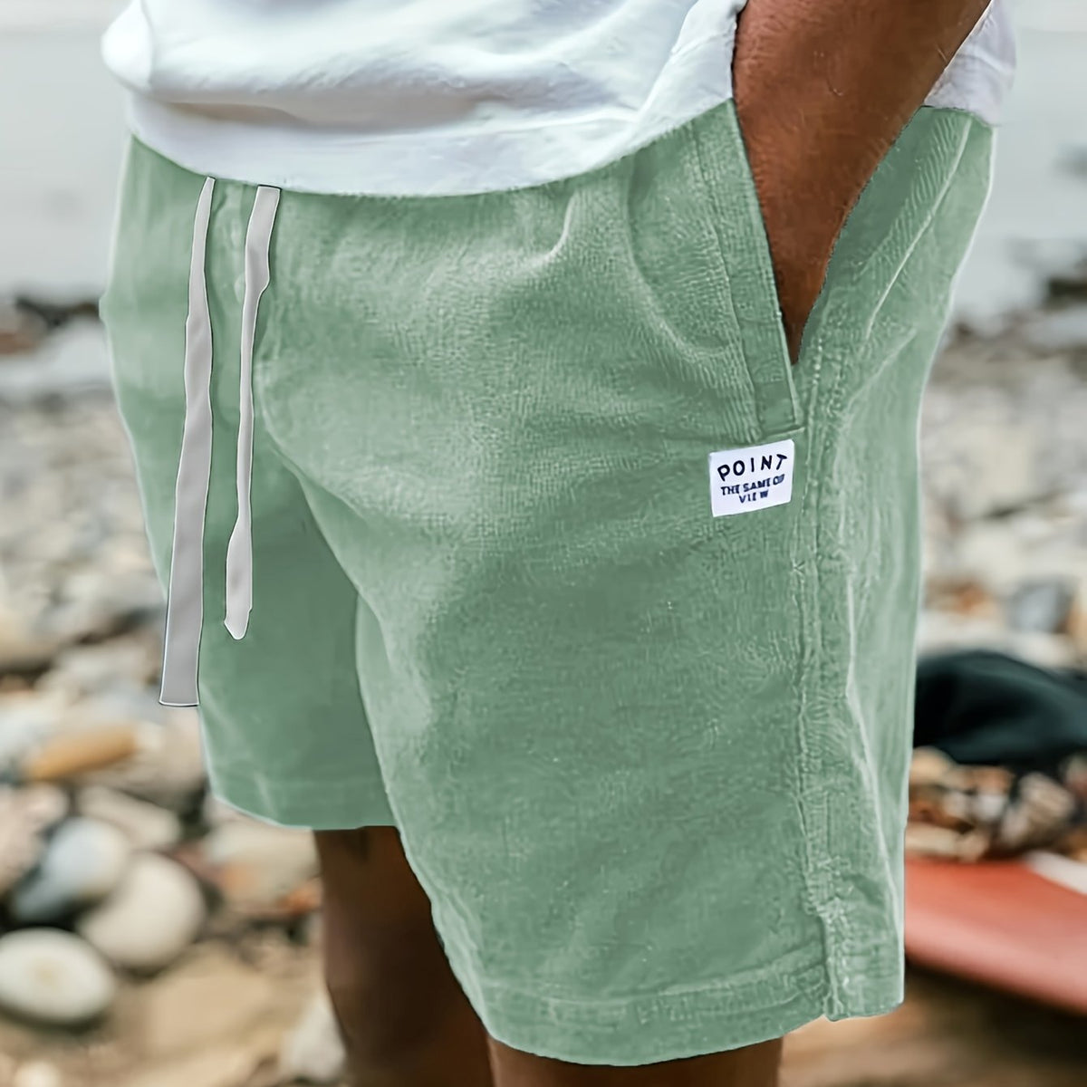 VALENTINI™ | Pantaloncini a costine con cordino