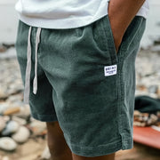 VALENTINI™ | Pantaloncini a costine con cordino