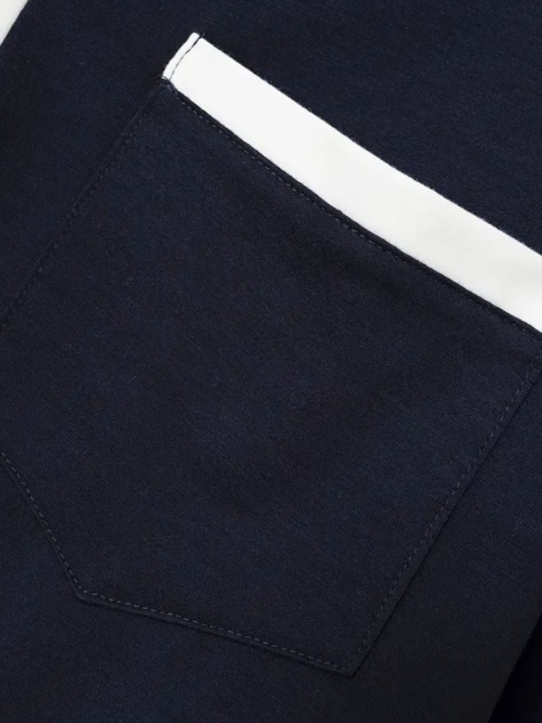 VALENTINI™ | Polo con colletto a contrasto