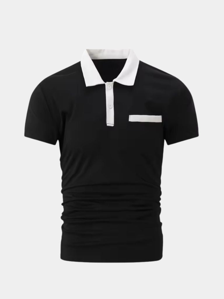 VALENTINI™ | Polo con colletto a contrasto