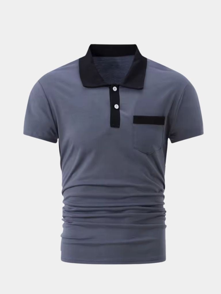 VALENTINI™ | Polo con colletto a contrasto