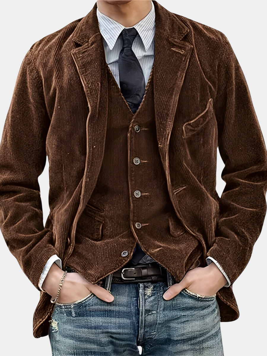 VALENTINI™ | Set giacca e gilet da uomo