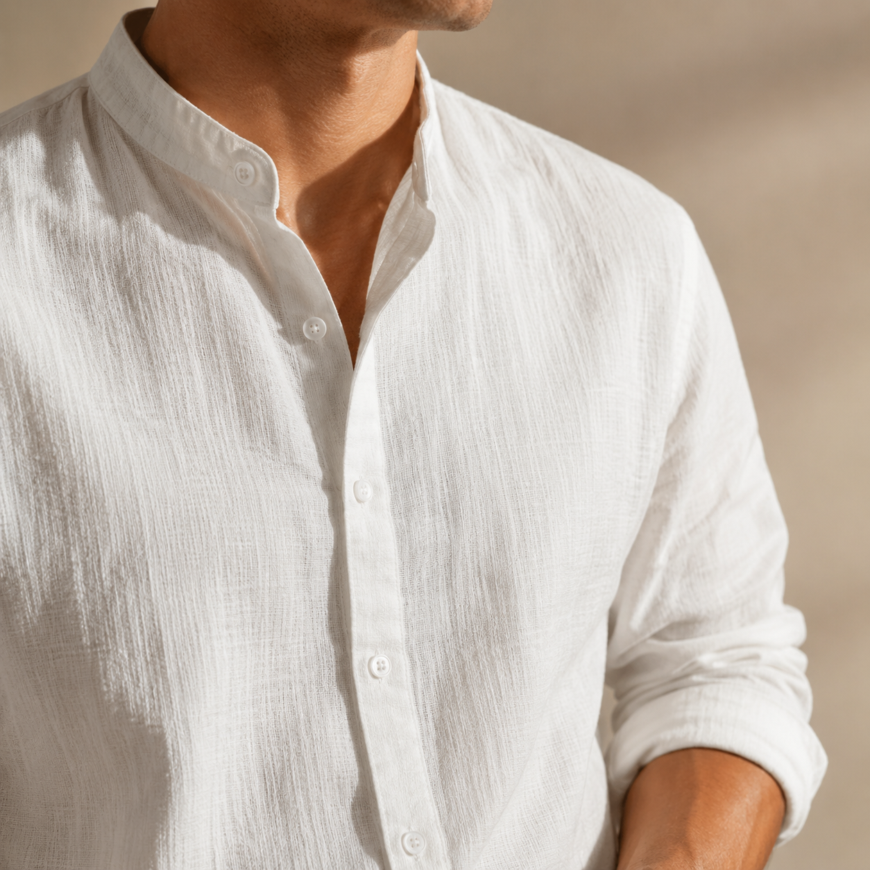 VALENTINI™ | Camicia in misto lino