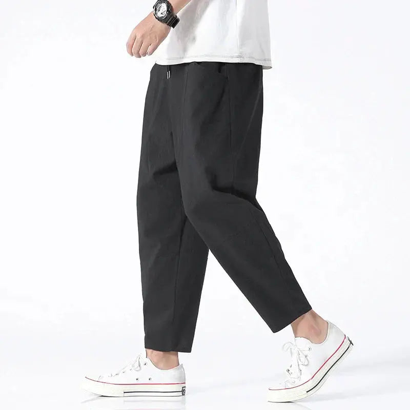 VALENTINI™ | Pantaloni a taglio cropped