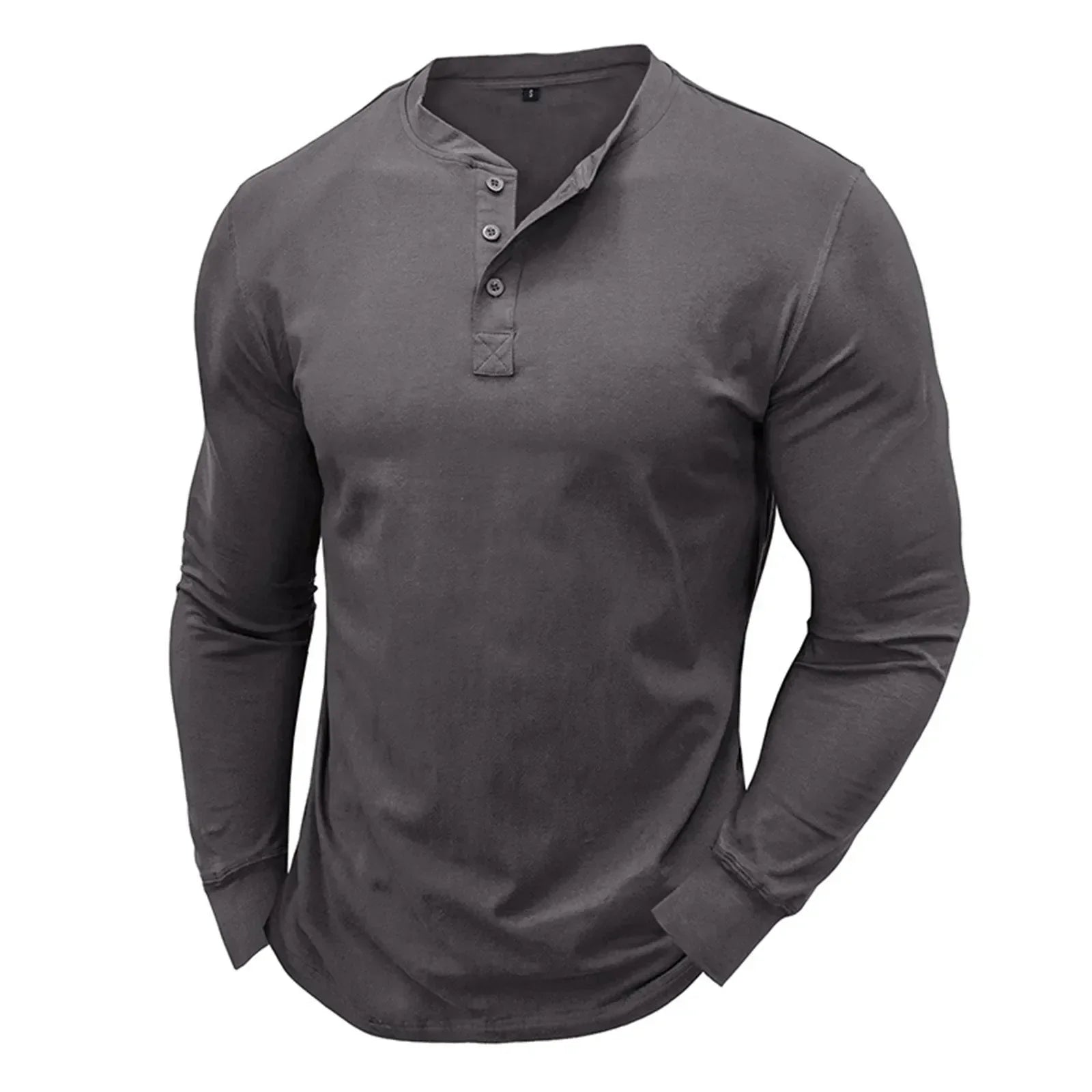VALENTINI™ | Maglietta Henley slim fit