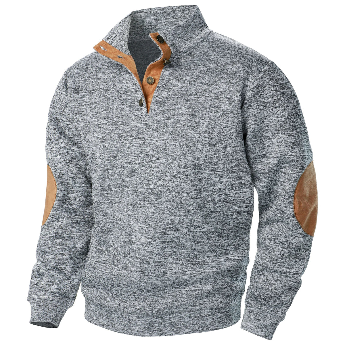 VALENTINI™ | Camicia a collo alto con bottoni