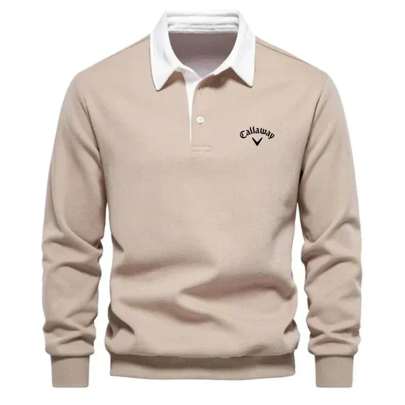 VALENTINI™ | Polo in maglia con colletto a contrasto