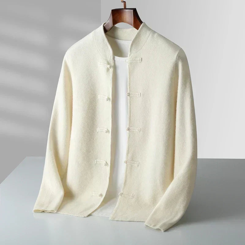 VALENTINI™ | Cardigan classico con collo alto