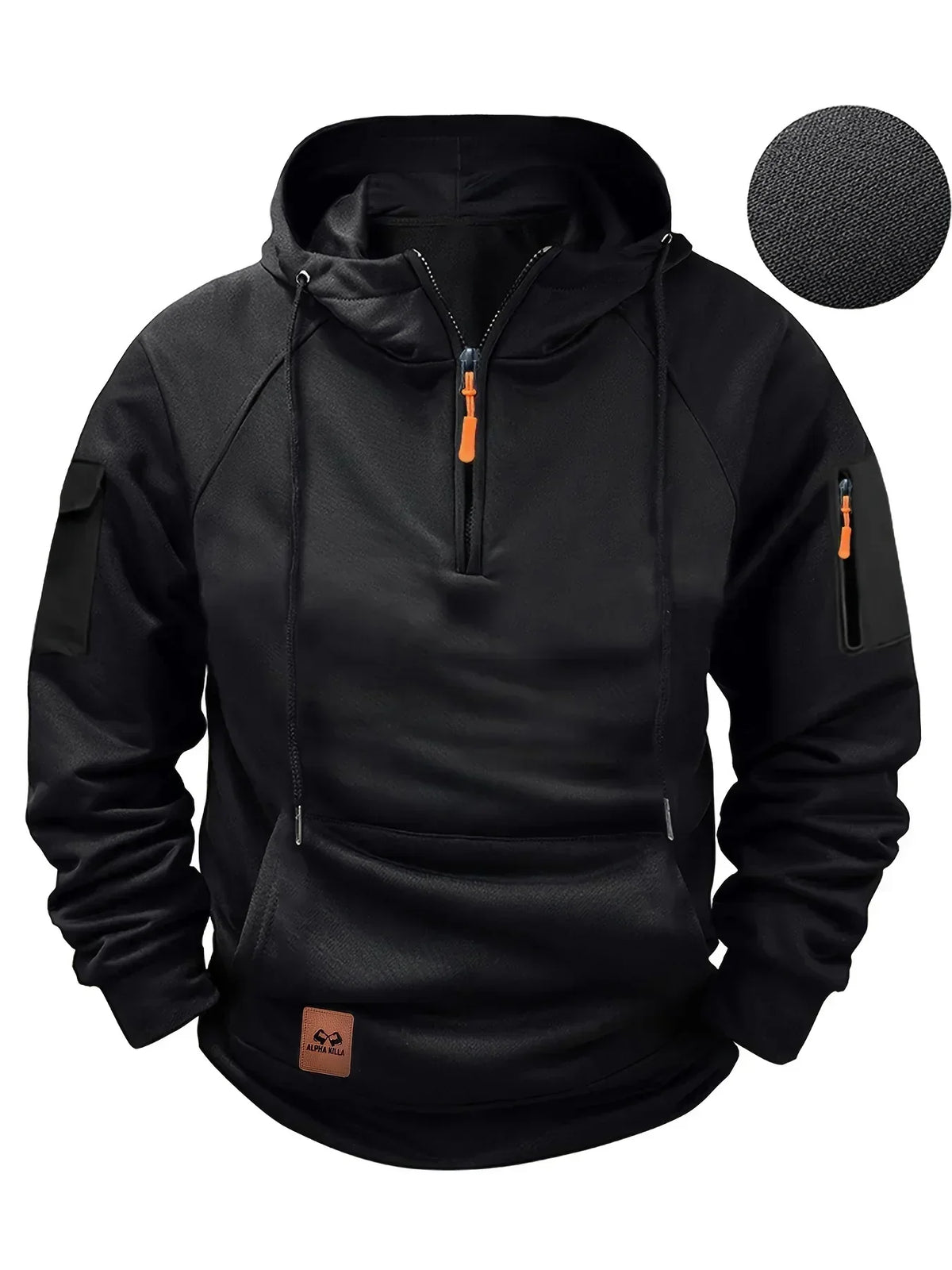 VALENTINI™ | Felpa con cappuccio da uomo a zip