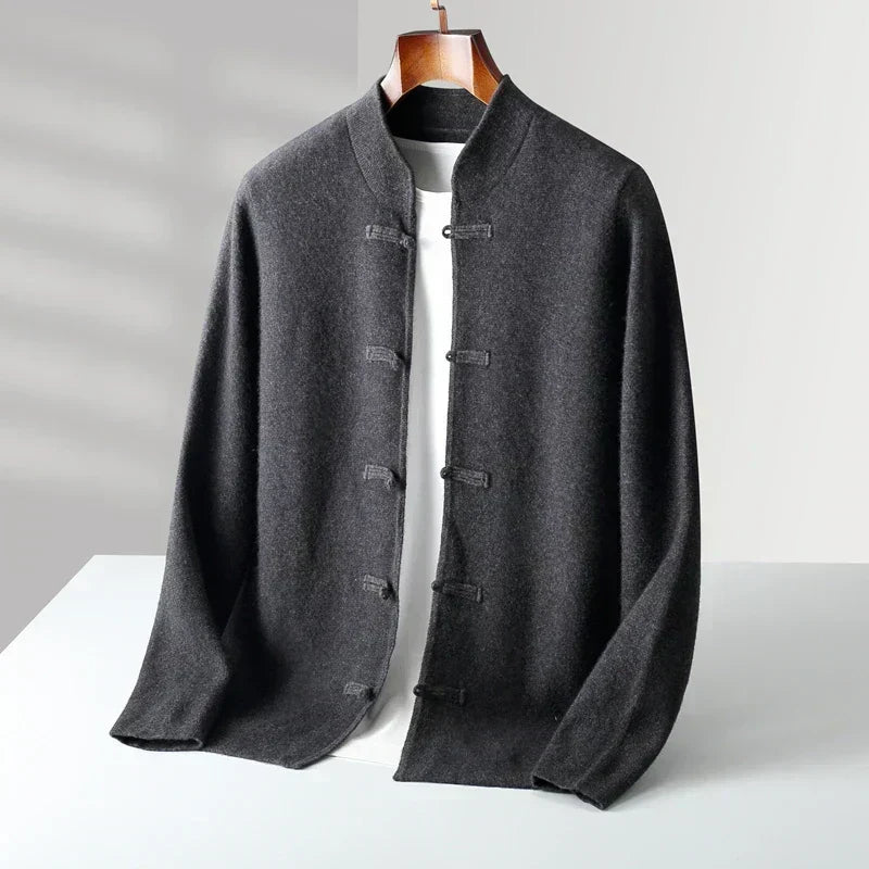 VALENTINI™ | Cardigan classico con collo alto