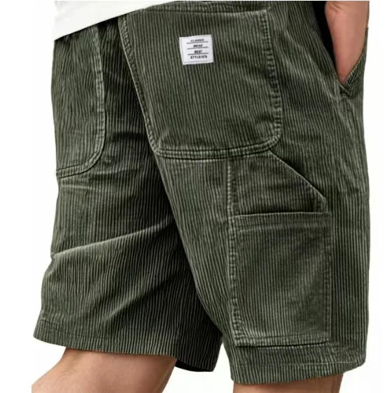 VALENTINI™ | Pantaloncini retrò in velluto a coste