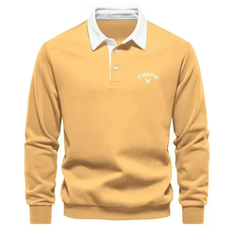 VALENTINI™ | Polo in maglia con colletto a contrasto