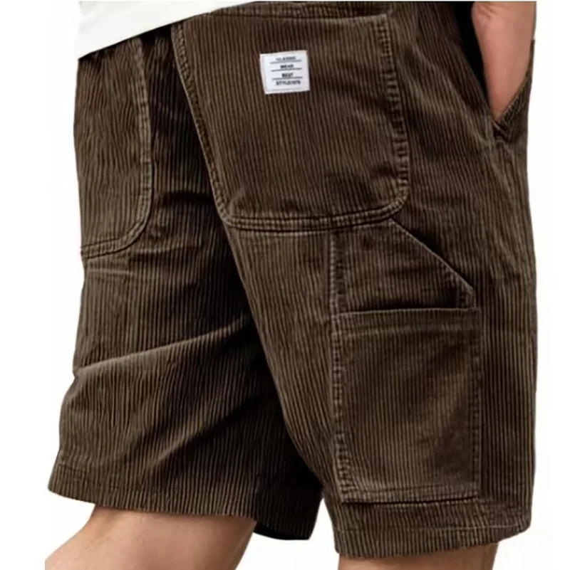 VALENTINI™ | Pantaloncini retrò in velluto a coste