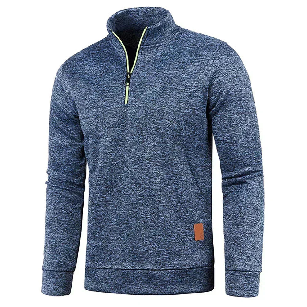 VALENTINI™ | Da uomo con zip parziale