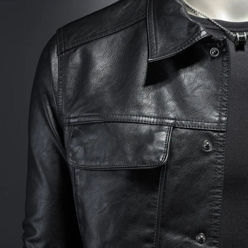 VALENTINI™ | Giacca in pelle da uomo Modern Rider