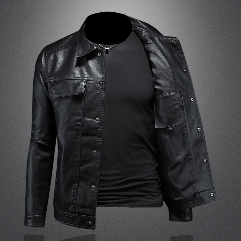 VALENTINI™ | Giacca in pelle da uomo Modern Rider