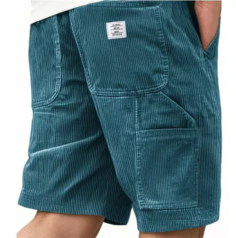 VALENTINI™ | Pantaloncini retrò in velluto a coste
