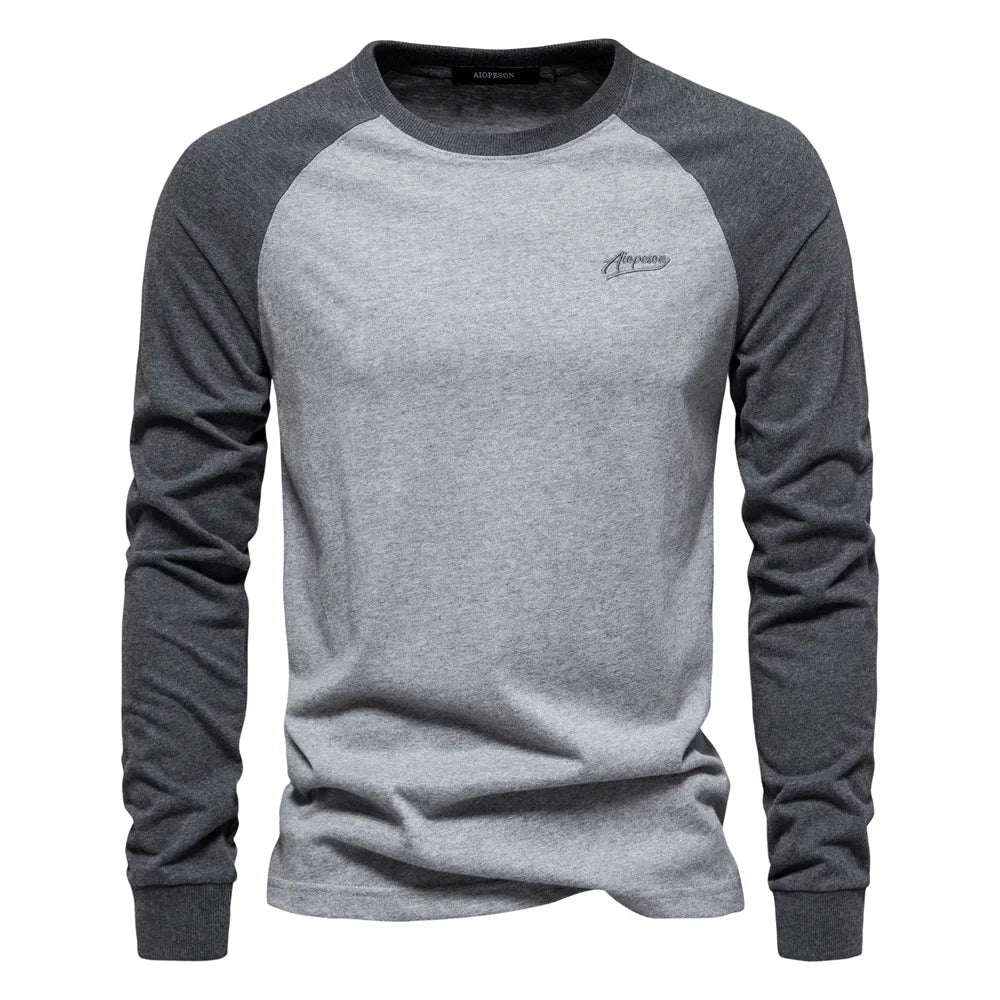 VALENTINI™ | Maglia in cotone con maniche raglan lunghe