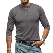 VALENTINI™ | Maglietta Henley slim fit
