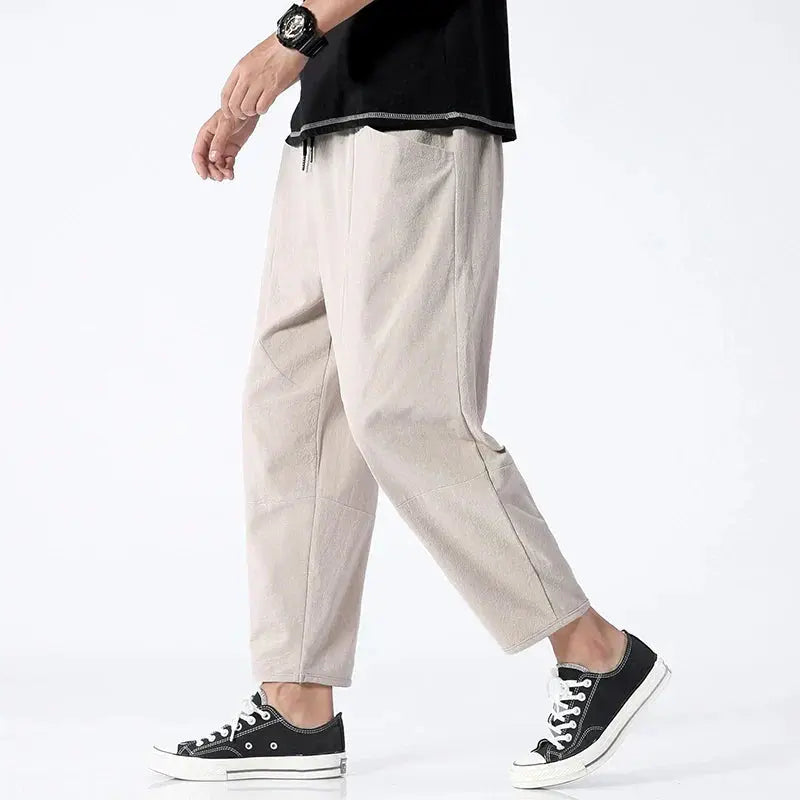 VALENTINI™ | Pantaloni a taglio cropped