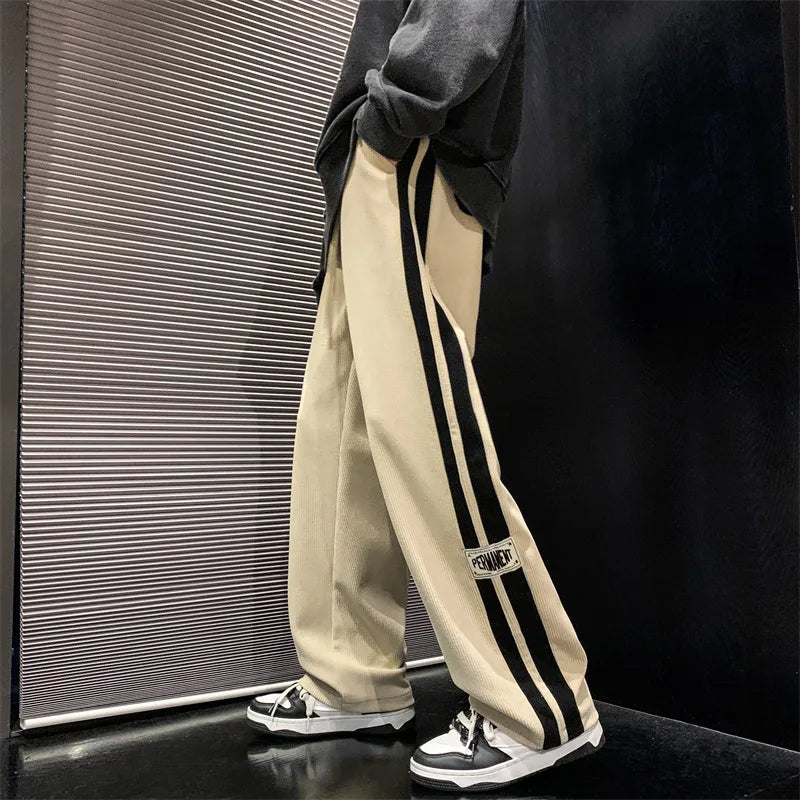 VALENTINI™ | Pantaloni a gamba larga con elastico in vita