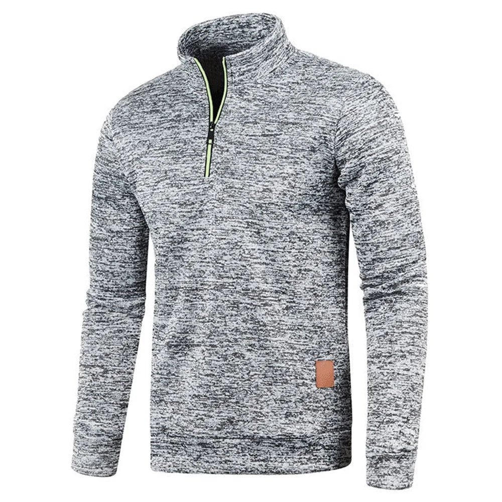 VALENTINI™ | Da uomo con zip parziale
