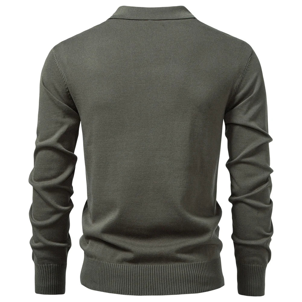 VALENTINI™ | Polo con trama in rilievo
