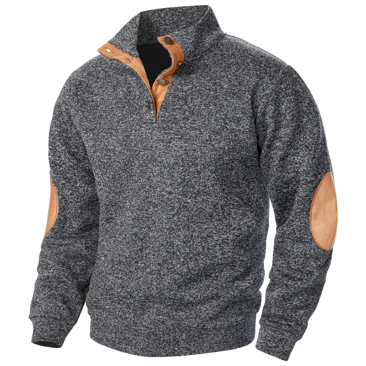 VALENTINI™ | Camicia a collo alto con bottoni