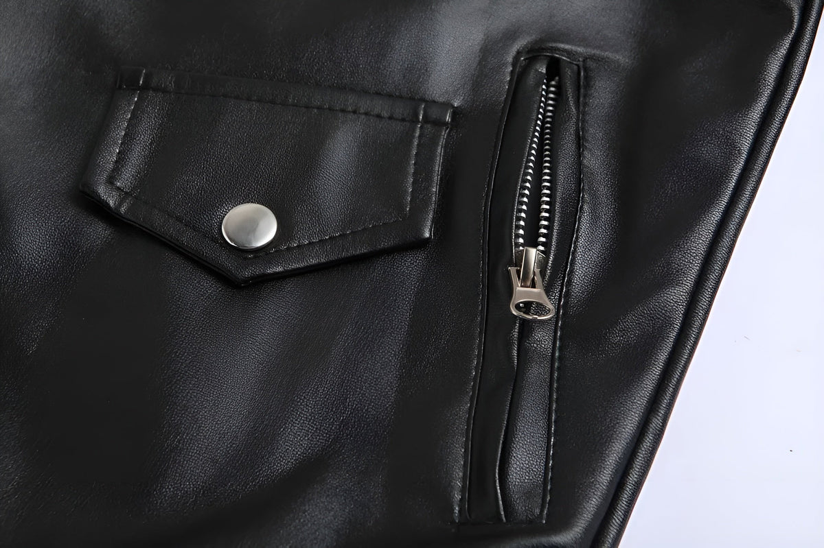 VALENTINI™ | Giacca da motociclista in pelle da uomo