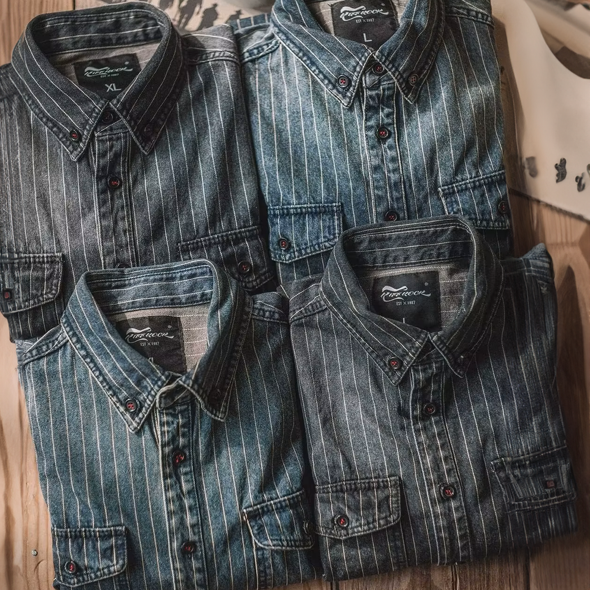 VALENTINI™ | Camicia a maniche lunghe a righe