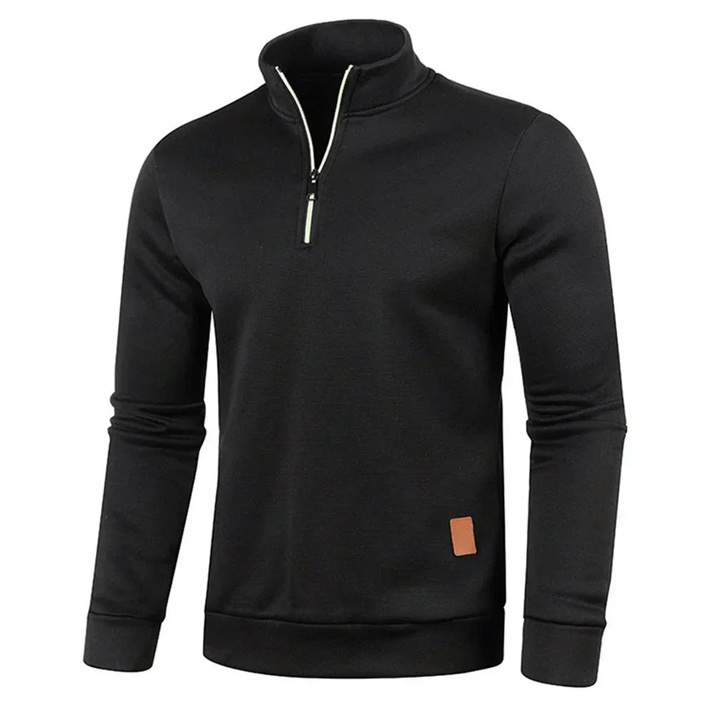 VALENTINI™ | Da uomo con zip parziale