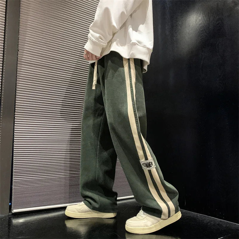 VALENTINI™ | Pantaloni a gamba larga con elastico in vita