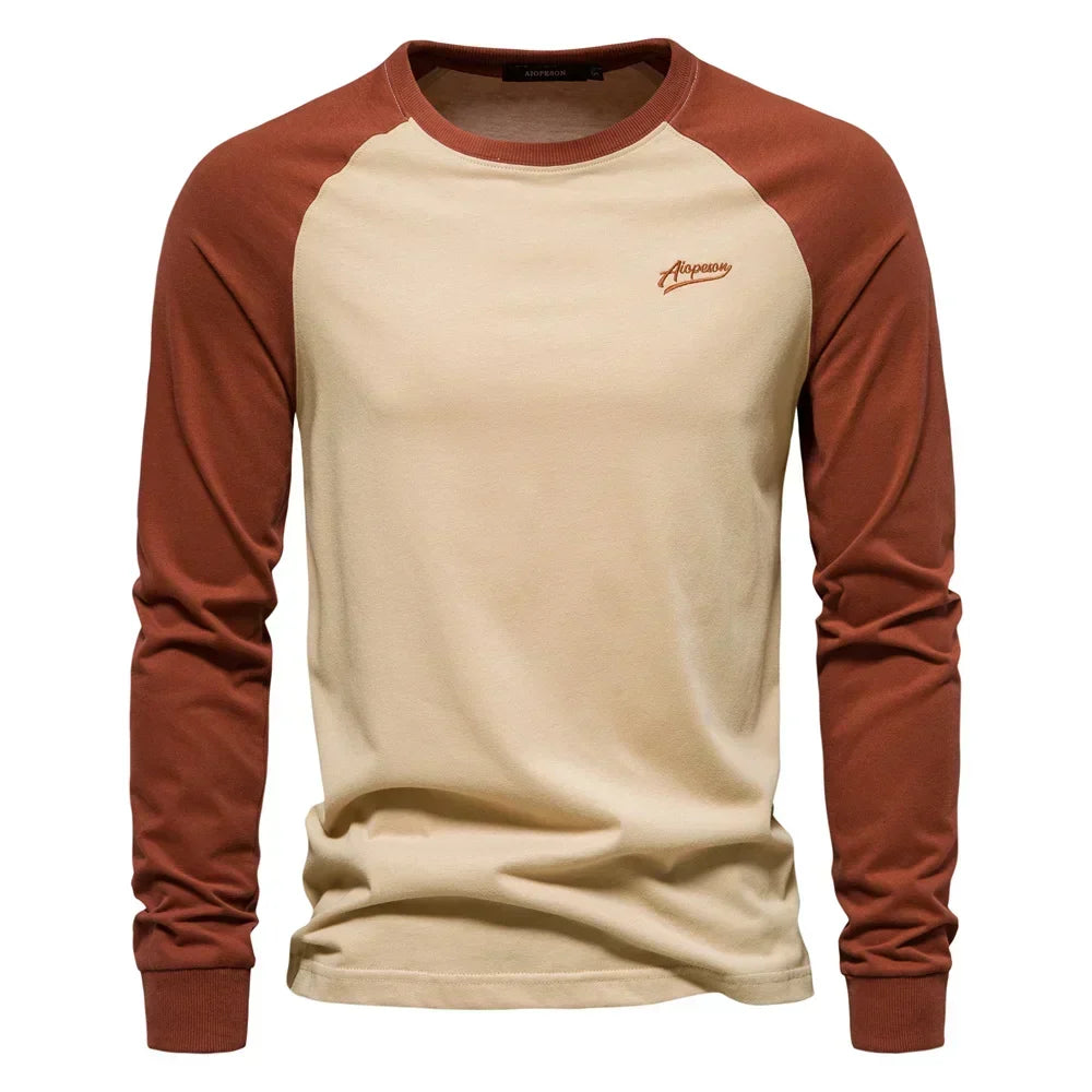 VALENTINI™ | Maglia in cotone con maniche raglan lunghe