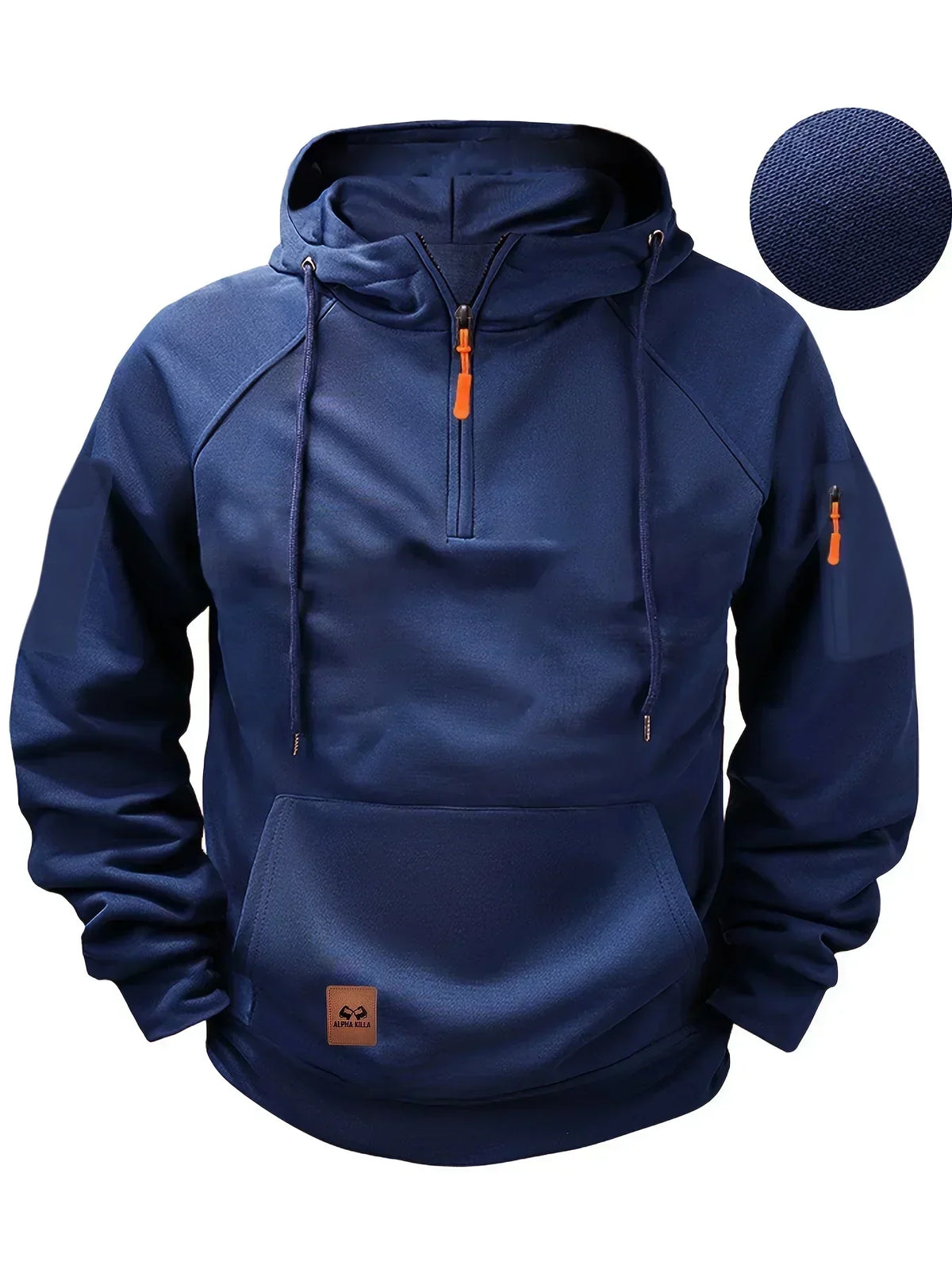 VALENTINI™ | Felpa con cappuccio da uomo a zip
