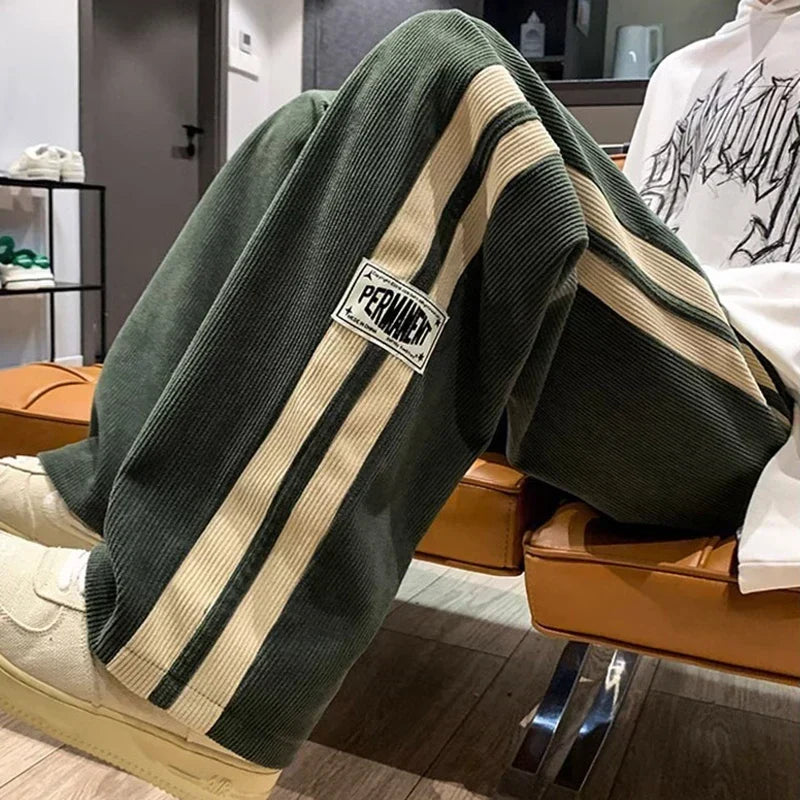 VALENTINI™ | Pantaloni a gamba larga con elastico in vita