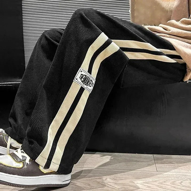VALENTINI™ | Pantaloni a gamba larga con elastico in vita