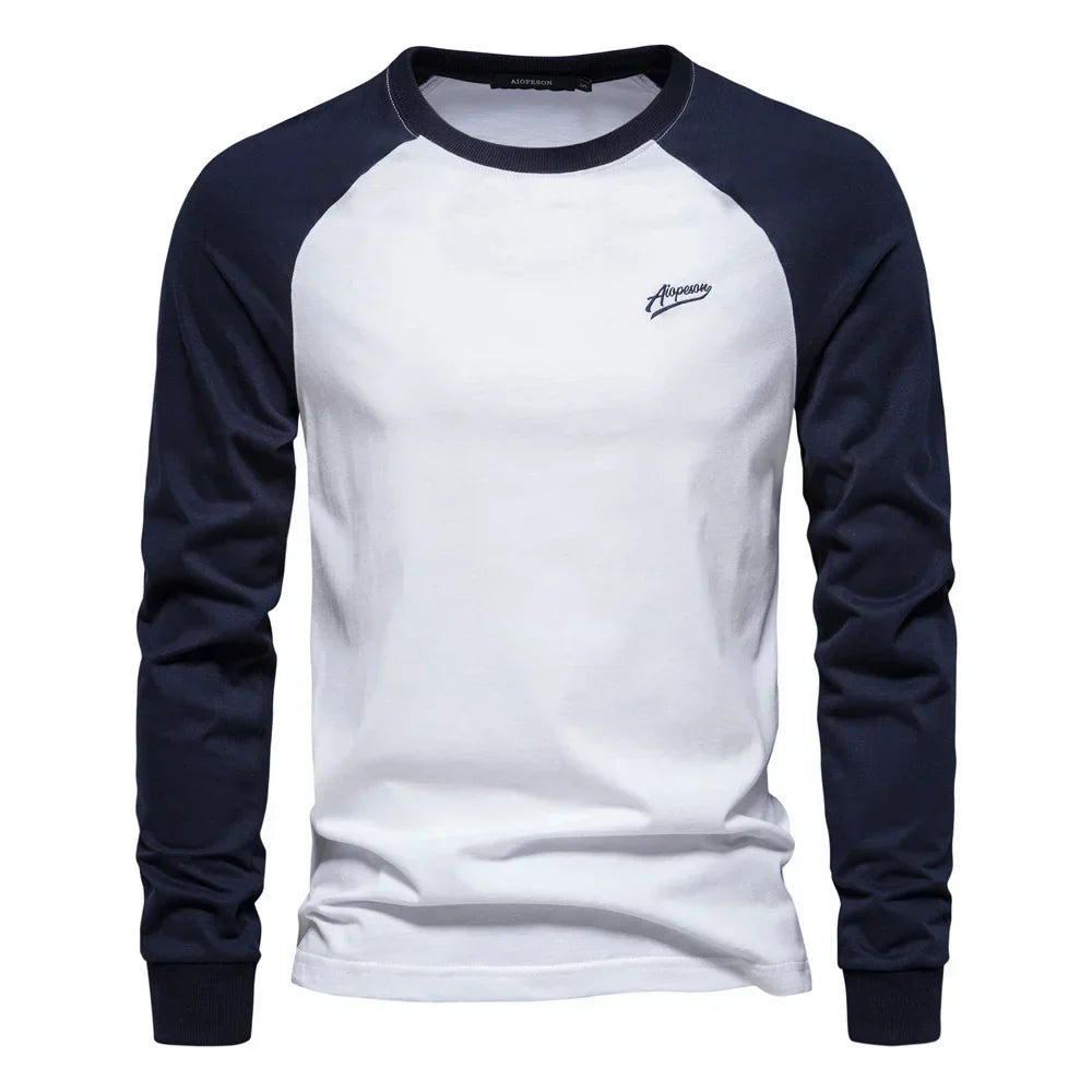 VALENTINI™ | Maglia in cotone con maniche raglan lunghe