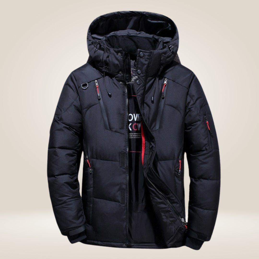 VALENTINI™ | Giacca invernale imbottita in piuma d'oca da uomo